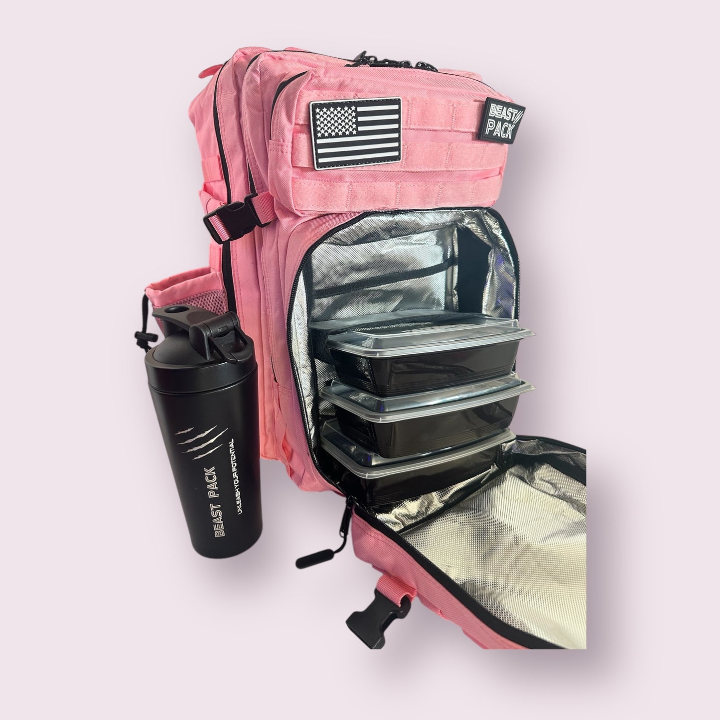 PINK meal prep beastpack