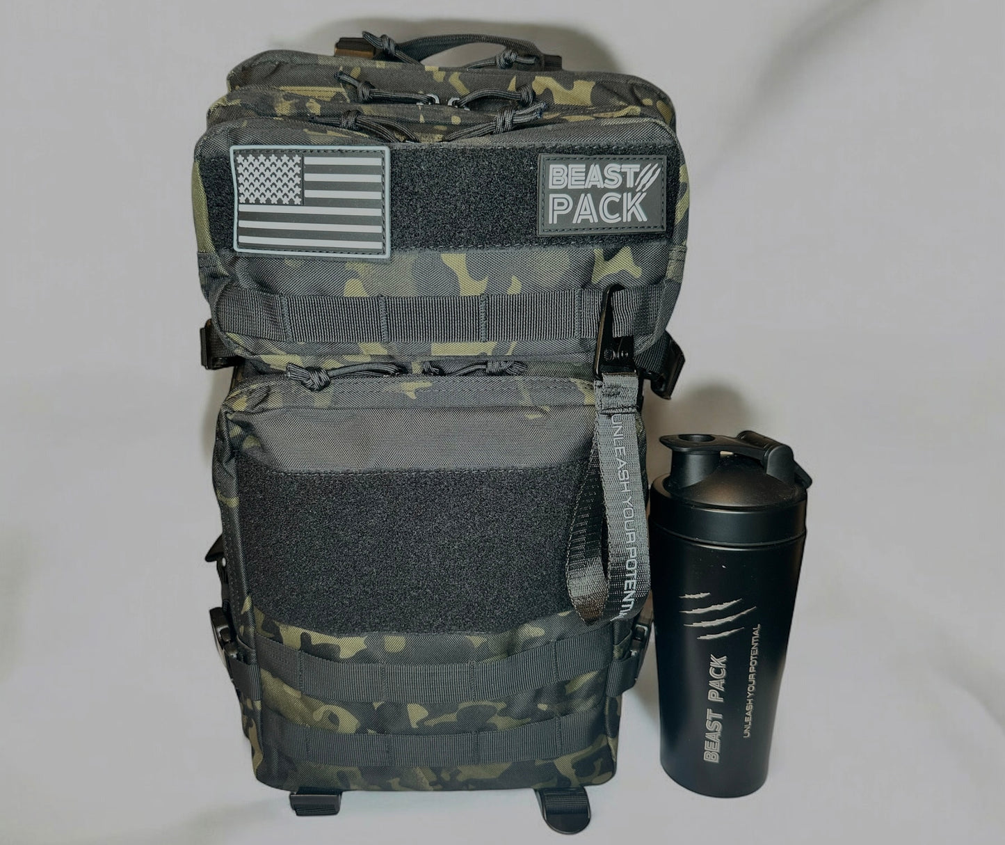 45L GREEN CAMO BEASTPACK