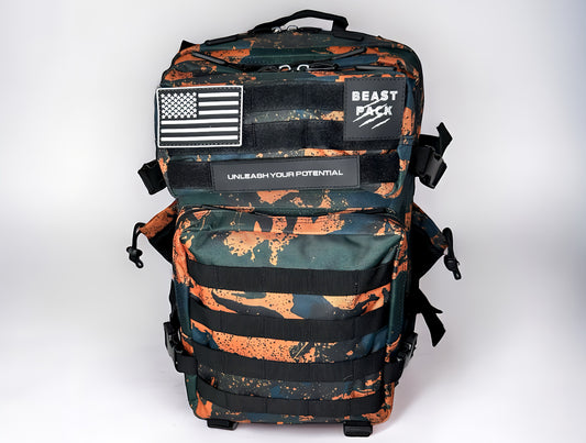 BEASTPACK orange splash 35L